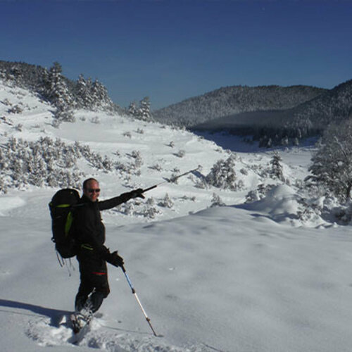Randonnées et balades avec des raquettes à neige en Occitanie